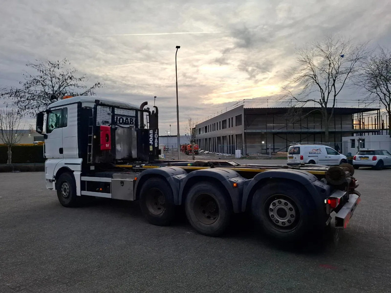 MAN TGX35.480 / LIFT+LENKACHSE / ONLY:392634 KM / JOAB HOOK / AIRCO / FRIDGE / AUTOMATIC / EURO-5 / 2012 - Camión con equipo de cable: foto 4 MAN TGX35.480 / LIFT+LENKACHSE / ONLY:392634 KM / JOAB HOOK / AIRCO / FRIDGE / AUTOMATIC / EURO-5 / 2012 - Camión con equipo de cable: foto 4