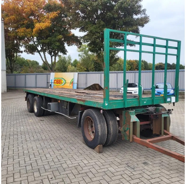 Trouillet RT 3240 / AIR SUSPENSION / PLATEAU 8M / LOADING HEIGHT:115CM / DRUM BRAKES / 3X ROR AXLES / 1990 - Remolque: foto 2 Trouillet RT 3240 / AIR SUSPENSION / PLATEAU 8M / LOADING HEIGHT:115CM / DRUM BRAKES / 3X ROR AXLES / 1990 - Remolque: foto 2