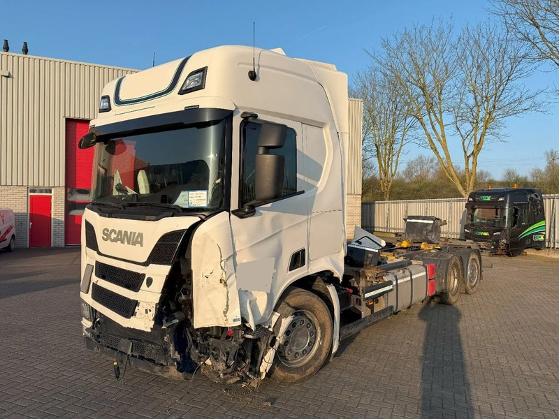 Scania NGS R450 / RETARDER / 6X2 / LIFT+LENKASCHE / GERMAN TRUCK / FULL AIR / 476439 KM / AUTOMATIC / EURO-6 / 2022 - Camión portacontenedore/ Intercambiable: foto 1 Scania NGS R450 / RETARDER / 6X2 / LIFT+LENKASCHE / GERMAN TRUCK / FULL AIR / 476439 KM / AUTOMATIC / EURO-6 / 2022 - Camión portacontenedore/ Intercambiable: foto 1