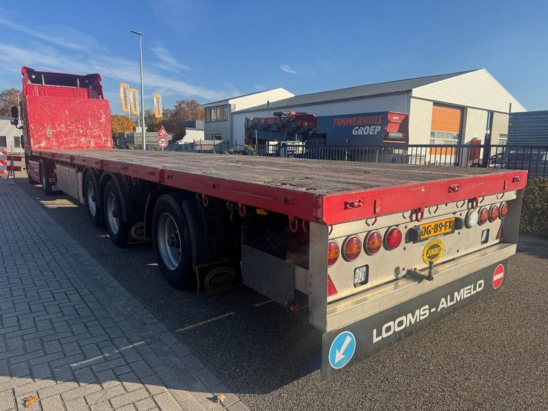 Jumbo 3-Axle, steering Axle, Hardwood, Lift, CL, Holes - Semirremolque plataforma/ Caja abierta: foto 4 Jumbo 3-Axle, steering Axle, Hardwood, Lift, CL, Holes - Semirremolque plataforma/ Caja abierta: foto 4