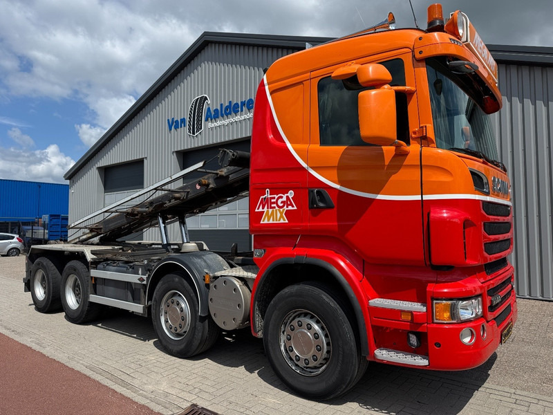 Scania R500 8x4 Manual,Retarder,Steel,Cable System Like New !!! 30 Tons Cable - Camión con equipo de cable: foto 1 Scania R500 8x4 Manual,Retarder,Steel,Cable System Like New !!! 30 Tons Cable - Camión con equipo de cable: foto 1
