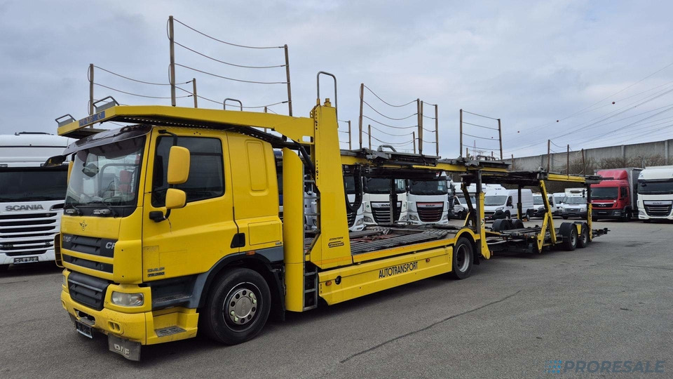 DAF FA CF 75.360 EURO 5 přepravník aut - prodejné jen s přívěsem GROENEWOLD P0461K - cena je za celou soupravu - Camión portavehículos: foto 2 DAF FA CF 75.360 EURO 5 přepravník aut - prodejné jen s přívěsem GROENEWOLD P0461K - cena je za celou soupravu - Camión portavehículos: foto 2