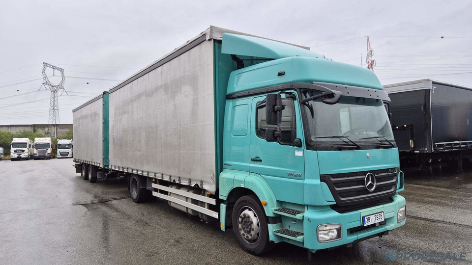 MERCEDES-BENZ AXOR 1829 L EURO 5 velkoobjemová souprava - prodejné jen s přívěsem RUFA ZTC 13-21 P0470Z - cena je za celou soupravu - Camión lona: foto 1 MERCEDES-BENZ AXOR 1829 L EURO 5 velkoobjemová souprava - prodejné jen s přívěsem RUFA ZTC 13-21 P0470Z - cena je za celou soupravu - Camión lona: foto 1