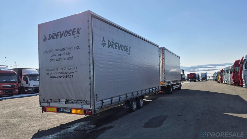 RENAULT MIDLUM 250.14 MDA3C valník s plachtou - prodejné jen s přívěsem AGADOS P0457 - cena je za celou soupravu - Camión lona: foto 4 RENAULT MIDLUM 250.14 MDA3C valník s plachtou - prodejné jen s přívěsem AGADOS P0457 - cena je za celou soupravu - Camión lona: foto 4