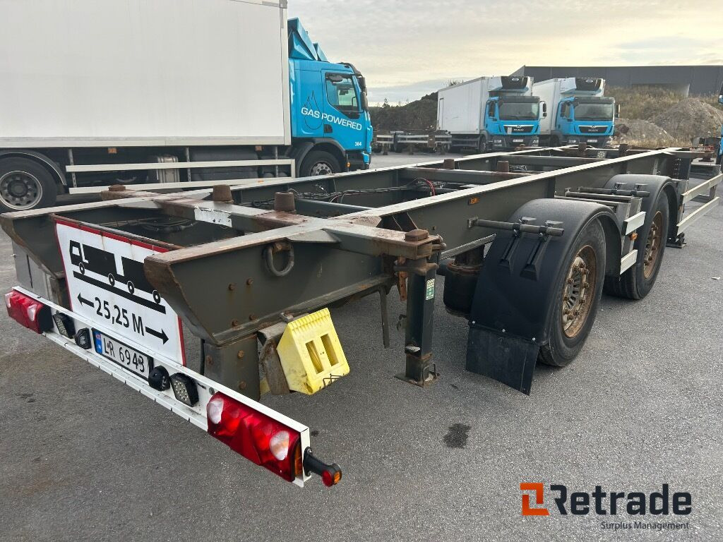 2014 Container henger F.A.G EU-Godkjent - Remolque portacontenedore/ Intercambiable: foto 3 2014 Container henger F.A.G EU-Godkjent - Remolque portacontenedore/ Intercambiable: foto 3