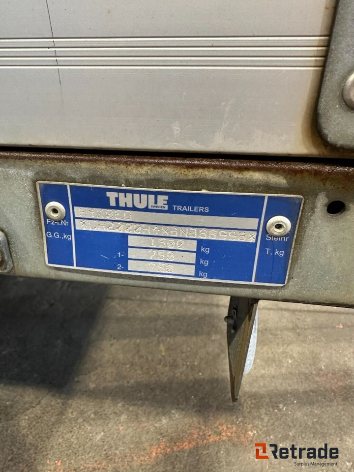 BRENDERUP 4260TB 1500kg tilhenger - Remolque caja abierta: foto 5 BRENDERUP 4260TB 1500kg tilhenger - Remolque caja abierta: foto 5