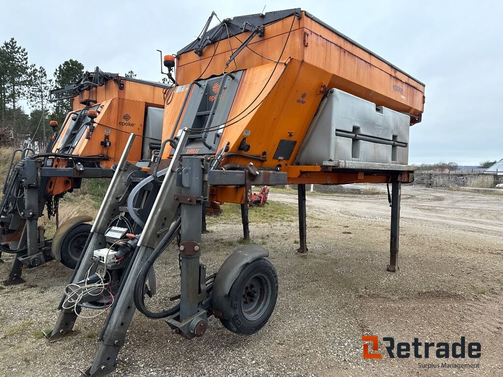 Epoke Sirius SW3501 saltspreder med prævædningsudstyr - Equipo de construcción: foto 1 Epoke Sirius SW3501 saltspreder med prævædningsudstyr - Equipo de construcción: foto 1