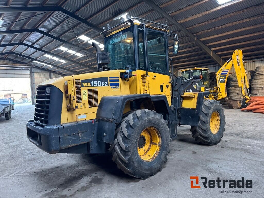 Hjullæsser Komatsu WA 150 - Cargadora de ruedas: foto 3 Hjullæsser Komatsu WA 150 - Cargadora de ruedas: foto 3