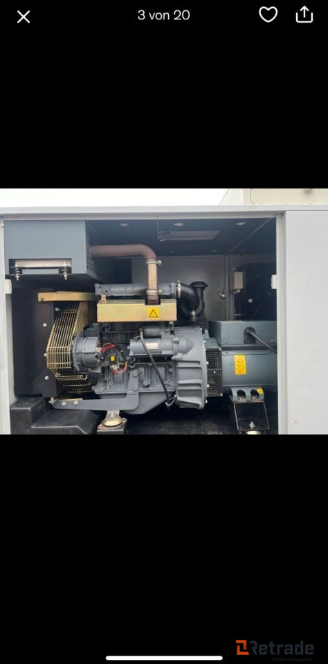 Atlas Copco 16KW-20KVA generator - Maquinaria de construcción: foto 2 Atlas Copco 16KW-20KVA generator - Maquinaria de construcción: foto 2