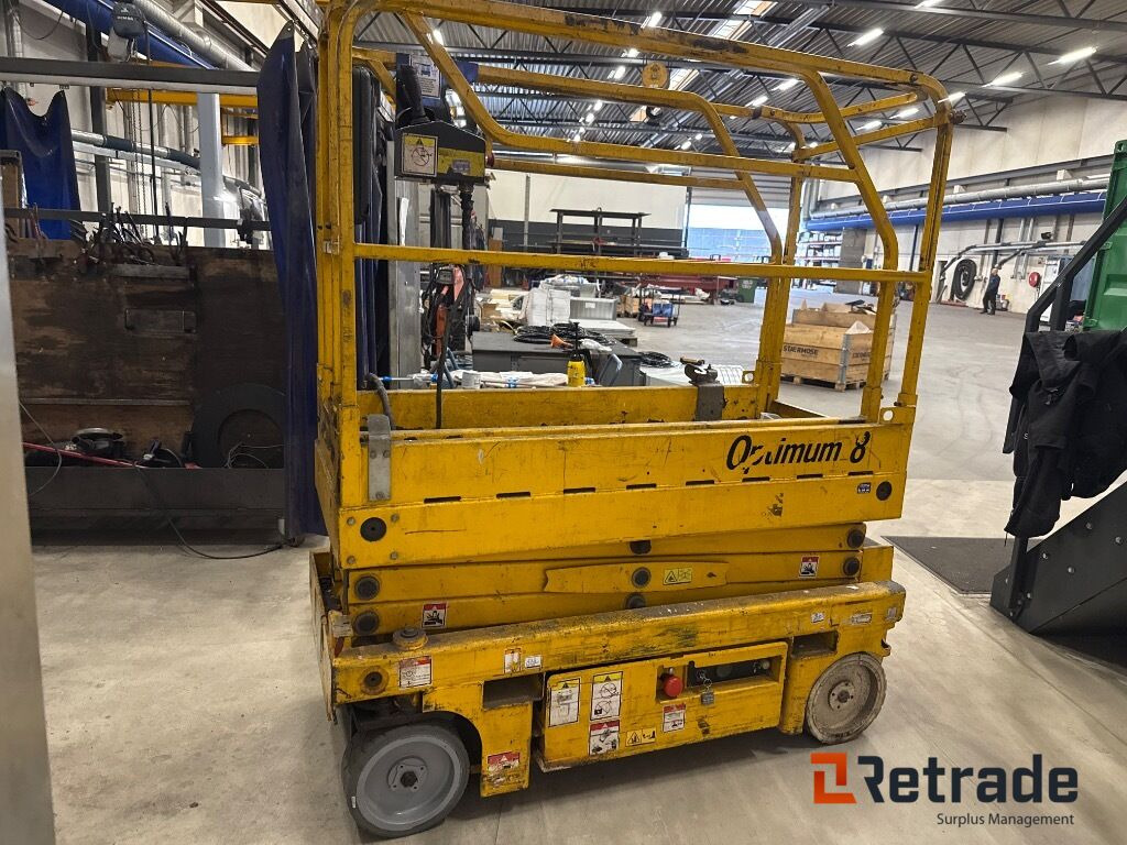 Sakselift Haulotte Optimum 8 - 8 meter / scissor lift - Maquinaria de construcción: foto 4 Sakselift Haulotte Optimum 8 - 8 meter / scissor lift - Maquinaria de construcción: foto 4