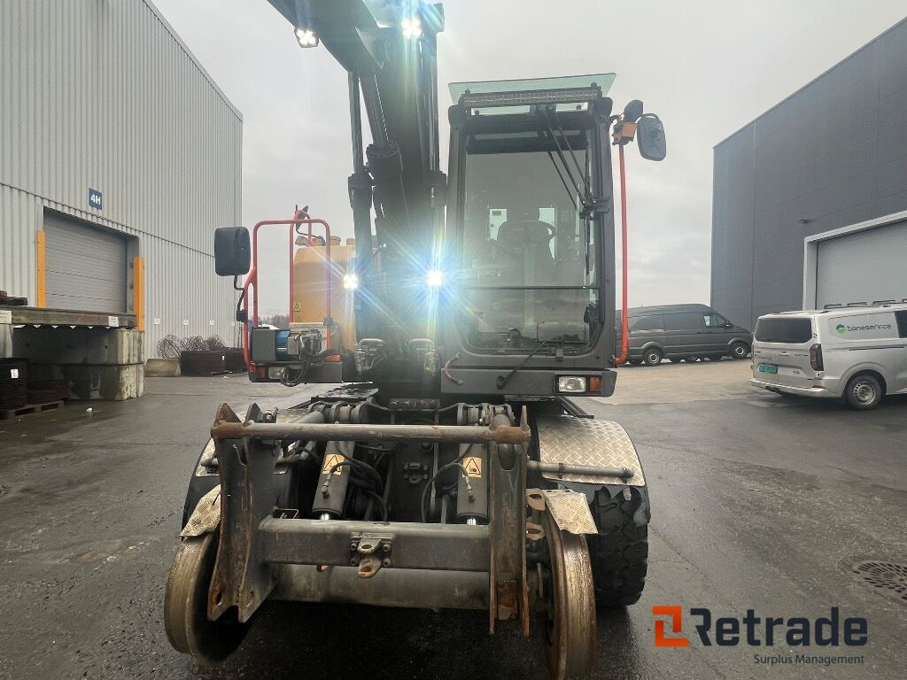 Maquinaria de construcción Wheel Loader Volvo EWR150E High Rail 3D: foto 8