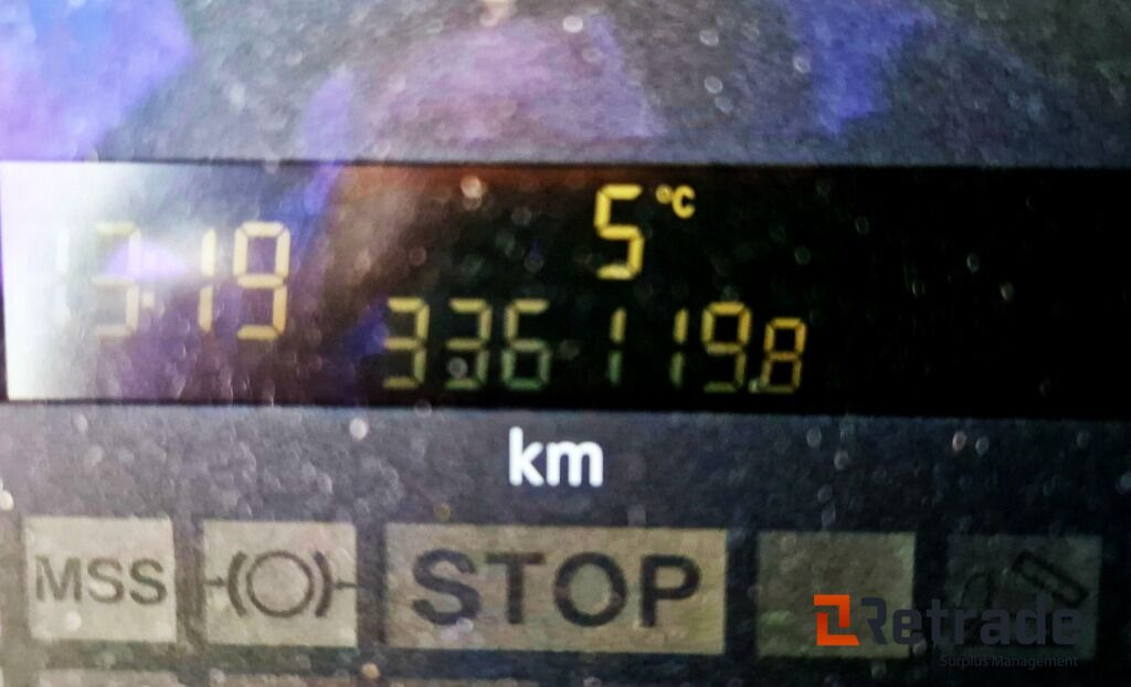 Camión caja abierta, Camión grúa Mercedes-Benz Atego 818L med 6 meter plan og kran: foto 12