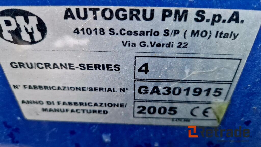 Camión caja abierta, Camión grúa Mercedes-Benz Atego 818L med 6 meter plan og kran: foto 17