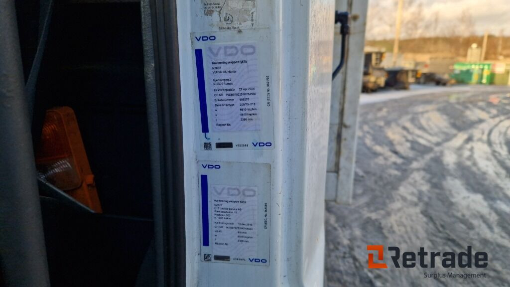 Camión caja abierta, Camión grúa Mercedes-Benz Atego 818L med 6 meter plan og kran: foto 25