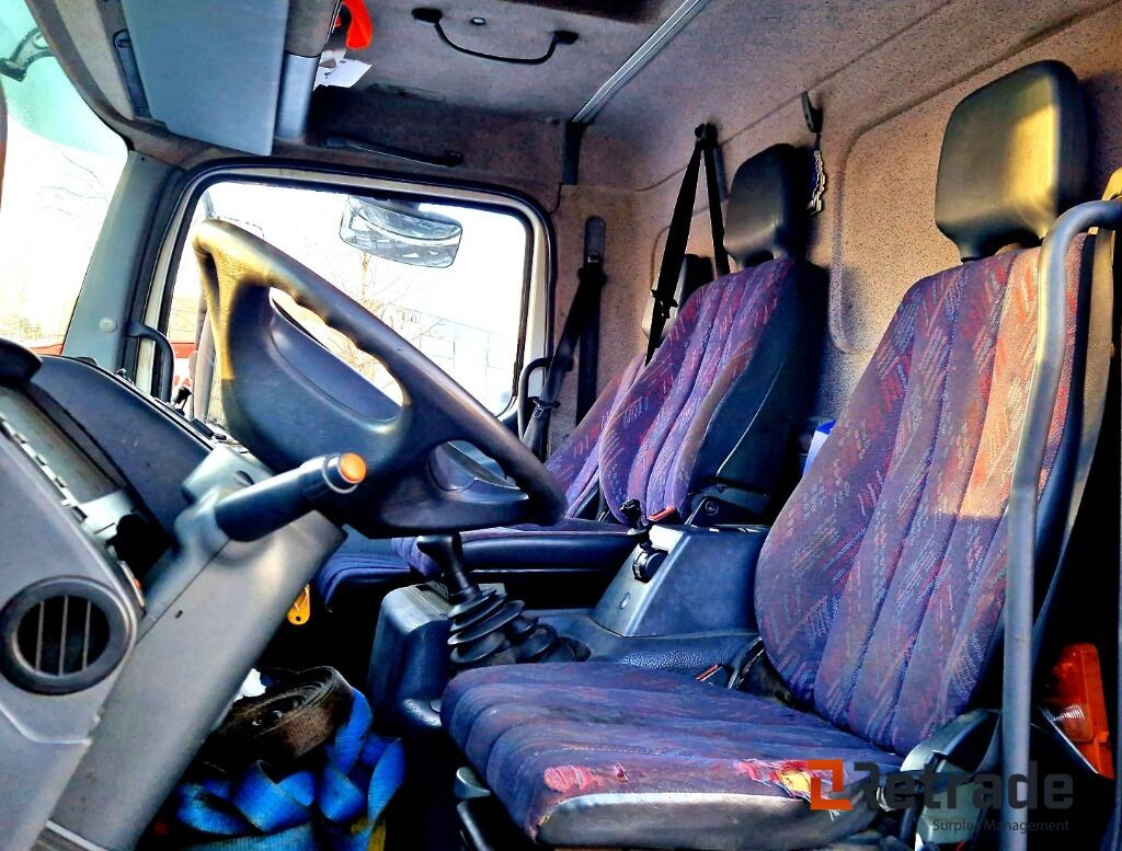 Camión caja abierta, Camión grúa Mercedes-Benz Atego 818L med 6 meter plan og kran: foto 10