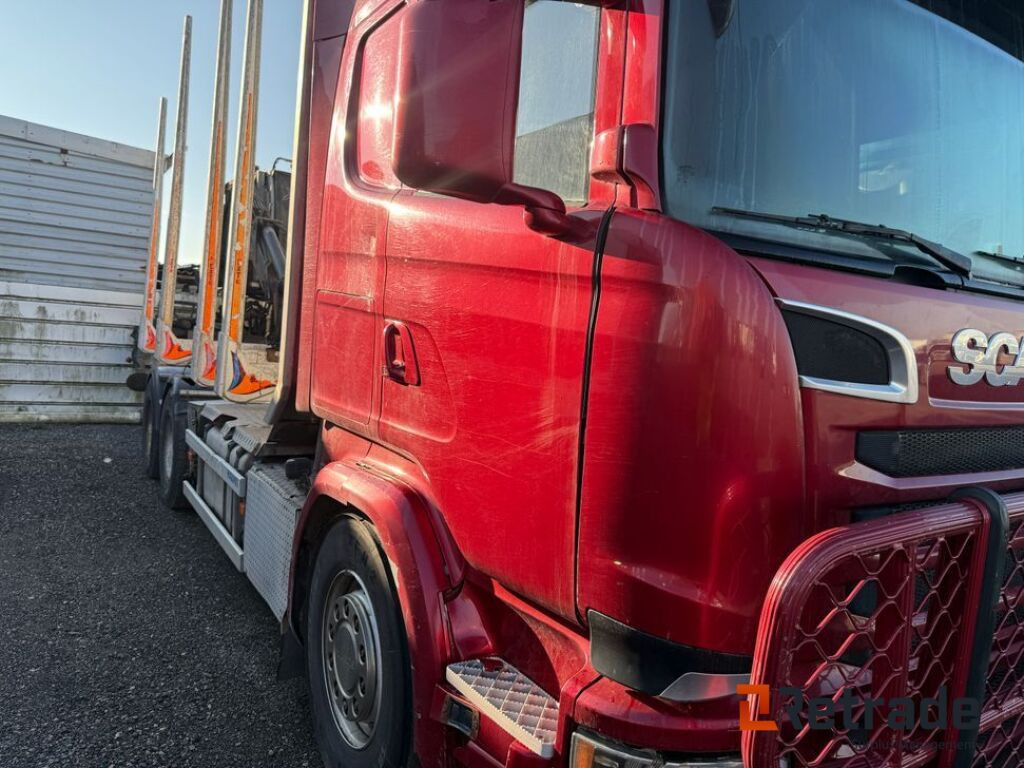 Camión forestal Scania R580 LB 6x4 Timmer bil/ Timber Truck: foto 10