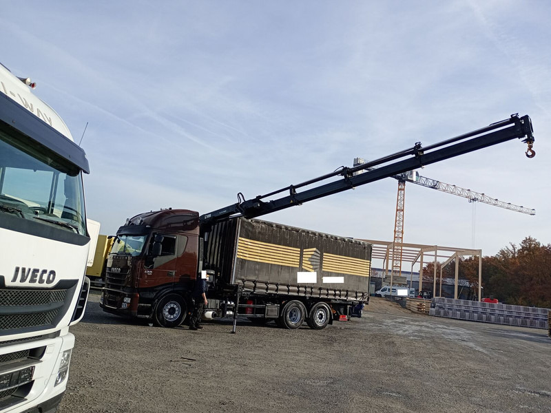 Camión lona, Camión grúa Iveco AS260S42Y/FS: foto 11