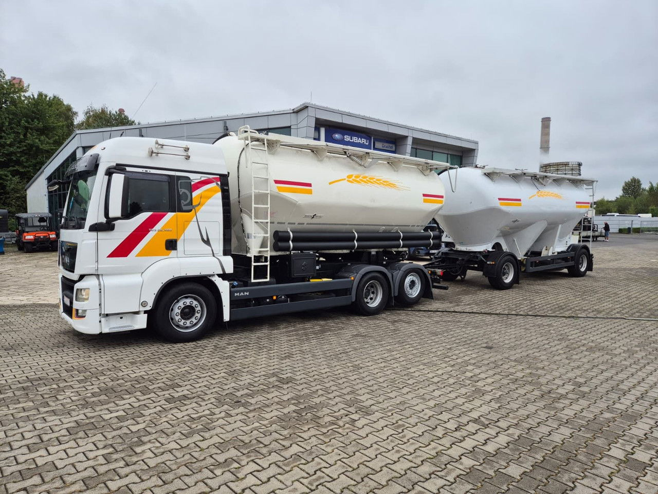 MAN TGS 26.480 Spritzer / 1 Owner /for transporting bulk materials - Camión: foto 4 MAN TGS 26.480 Spritzer / 1 Owner /for transporting bulk materials - Camión: foto 4