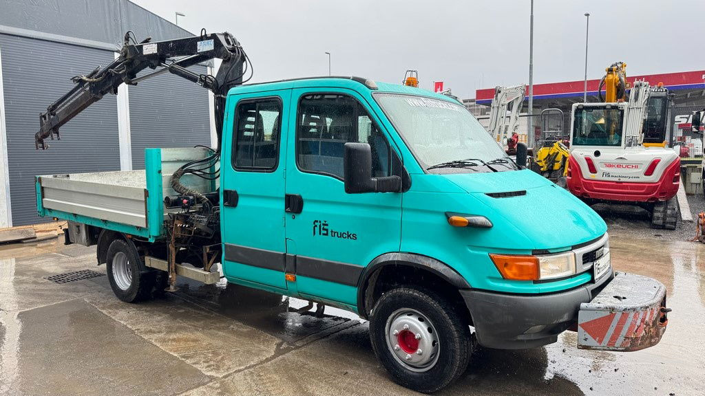 Caja abierta furgoneta Iveco Daily 65 C15 stake body - Hiab 045-3 - 7.5M: foto 7