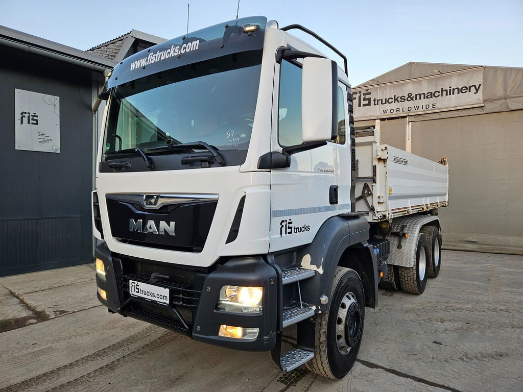 MAN TGS 26.460 6X4 meiller tipper - Camión volquete: foto 1 MAN TGS 26.460 6X4 meiller tipper - Camión volquete: foto 1
