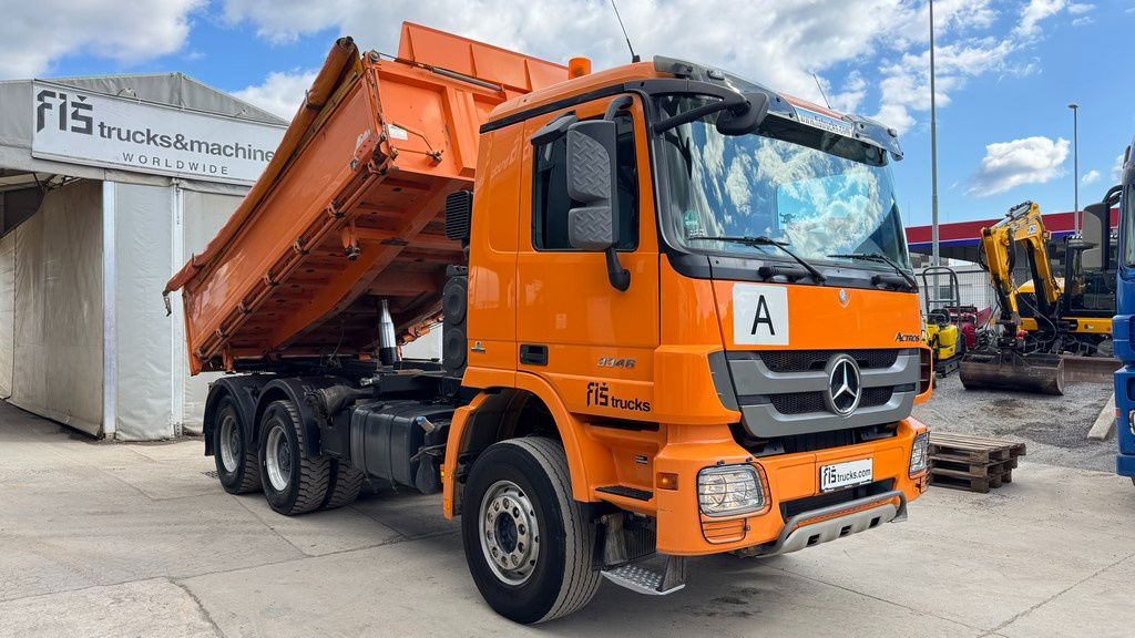 Camión volquete Mercedes-Benz Actros 3346 K 6x4 bordmatic - 3 pedals: foto 8