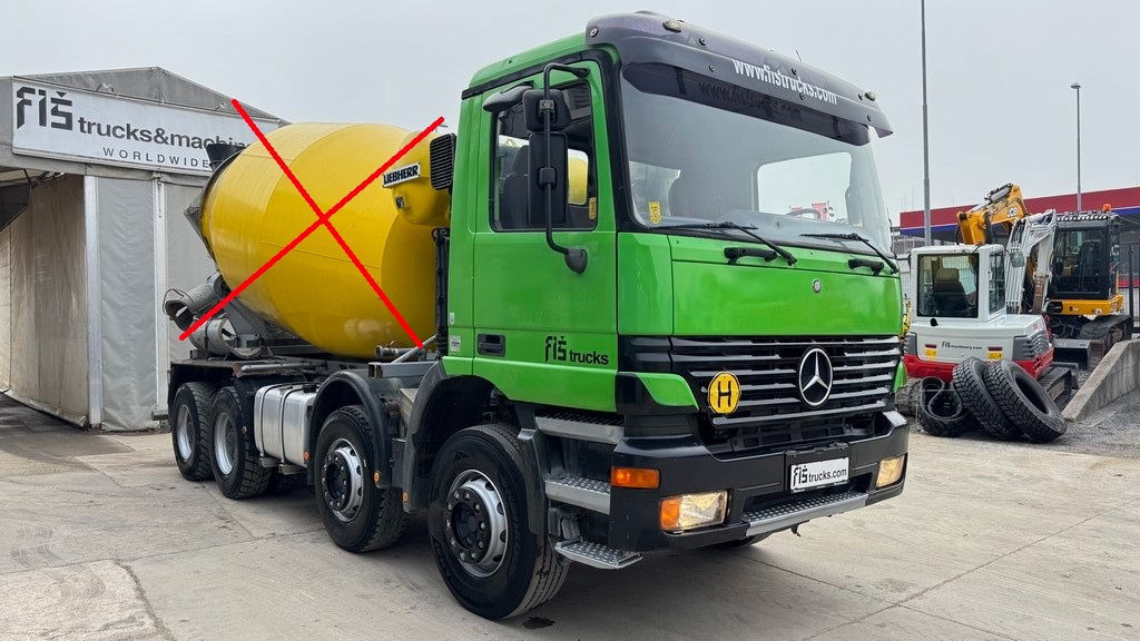 Mercedes-Benz Actros 4143 8x4 chassis - big axle - Camión chasis: foto 3 Mercedes-Benz Actros 4143 8x4 chassis - big axle - Camión chasis: foto 3