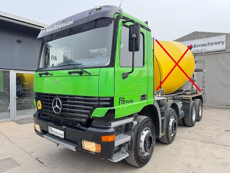 Mercedes-Benz Actros 4143 8x4 chassis - big axle - Camión chasis: foto 1 Mercedes-Benz Actros 4143 8x4 chassis - big axle - Camión chasis: foto 1