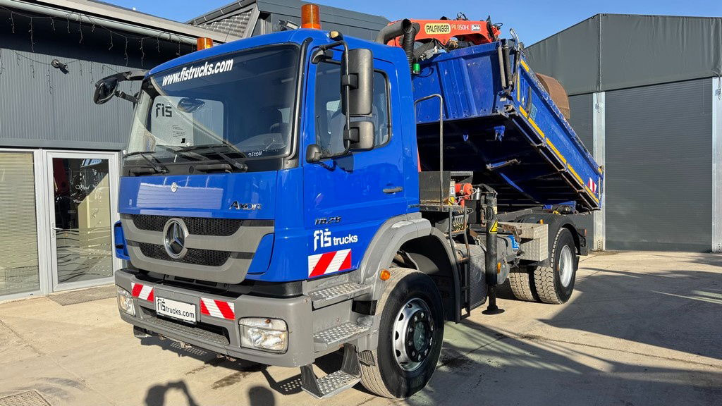 Mercedes-Benz Axor 1829 K 4x2 meiller tipper - crane PK8501 remote - Camión volquete: foto 5 Mercedes-Benz Axor 1829 K 4x2 meiller tipper - crane PK8501 remote - Camión volquete: foto 5