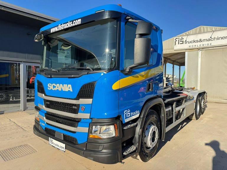 Scania P 360 6x2 palfinger abroll tipper - steering axle - Camión portacontenedore/ Intercambiable: foto 1 Scania P 360 6x2 palfinger abroll tipper - steering axle - Camión portacontenedore/ Intercambiable: foto 1