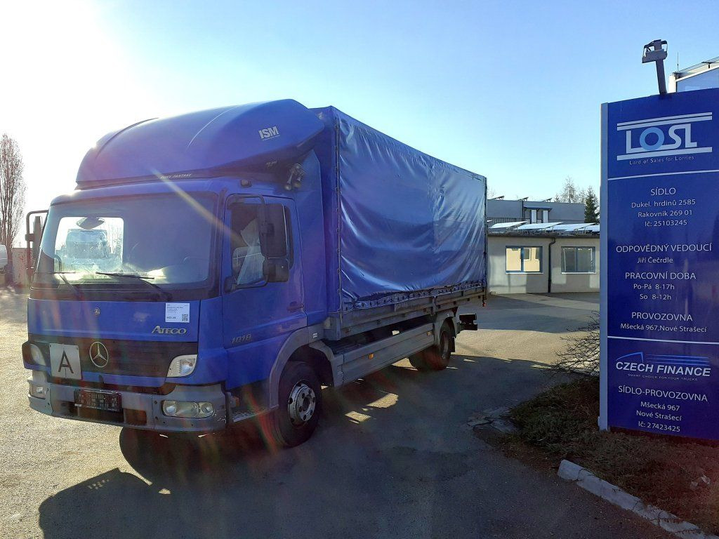 Mercedes-Benz 1018 Atego EURO 3 - Camión lona: foto 1 Mercedes-Benz 1018 Atego EURO 3 - Camión lona: foto 1