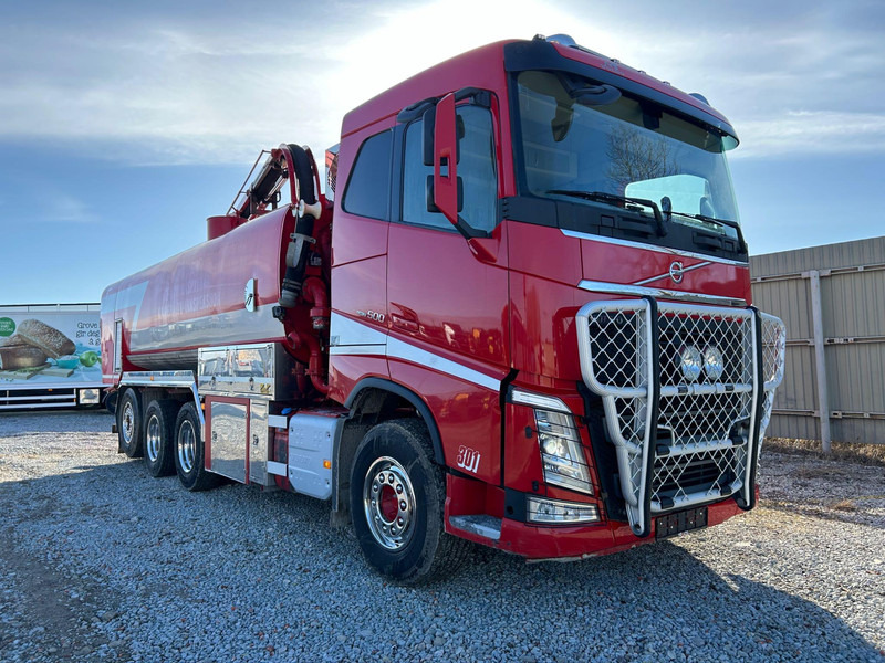 Volvo FH 500 8x4*4 KORP&SON 10000 + 10500 l / VACUUM Vacustar W1600R / PRESSURE Uraca KF716 - 350 l/min - 170 bar / TULOSSA - Limpieza de alcantarillado: foto 2 Volvo FH 500 8x4*4 KORP&SON 10000 + 10500 l / VACUUM Vacustar W1600R / PRESSURE Uraca KF716 - 350 l/min - 170 bar / TULOSSA - Limpieza de alcantarillado: foto 2