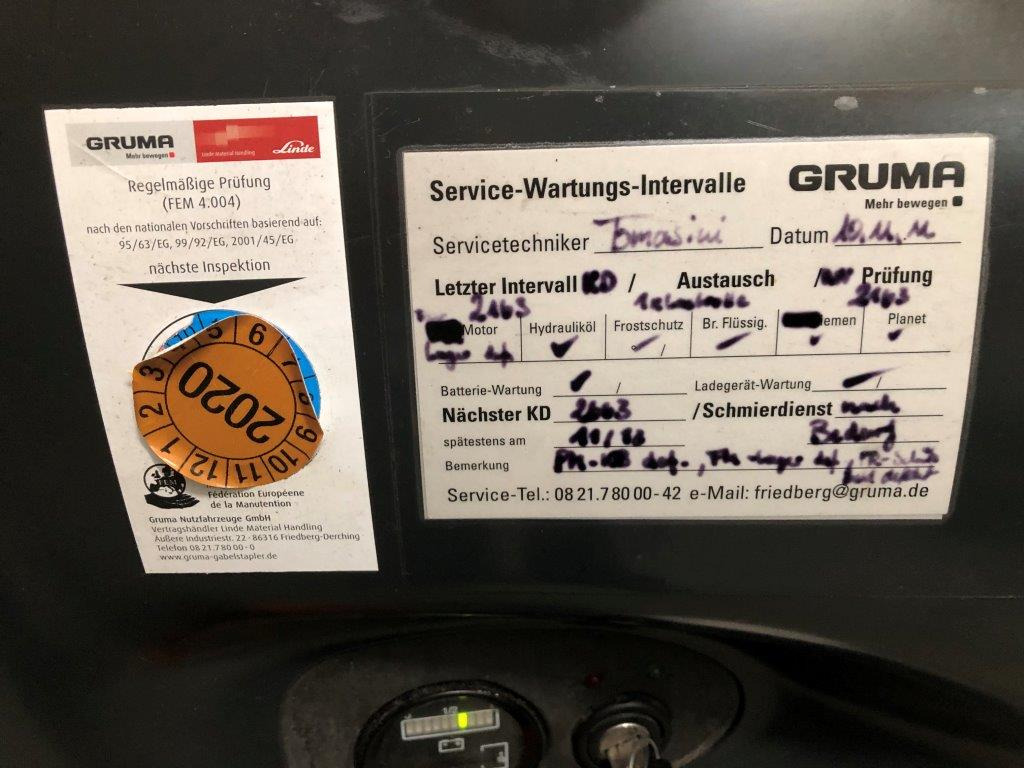 Ant Linde L 10 - high lift truck - stacker - electric pallet truck - pedestrian stacker - Apilador: foto 4 Ant Linde L 10 - high lift truck - stacker - electric pallet truck - pedestrian stacker - Apilador: foto 4