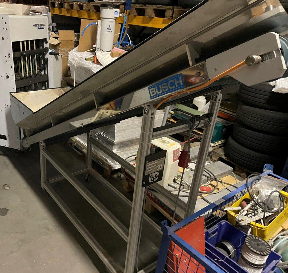 Chip conveyor - chip conveyor Buschgraph Busch SF 145-50 P - Cinta transportadora: foto 1 Chip conveyor - chip conveyor Buschgraph Busch SF 145-50 P - Cinta transportadora: foto 1