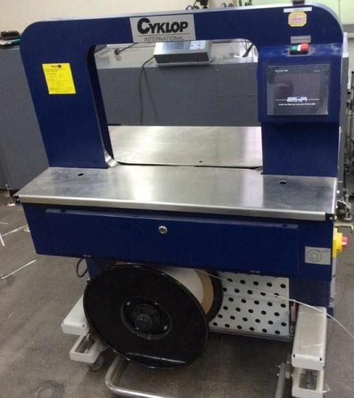 Cyklop Ampag SMB automatic strapping machine - Maquinaria de embalaje: foto 1 Cyklop Ampag SMB automatic strapping machine - Maquinaria de embalaje: foto 1
