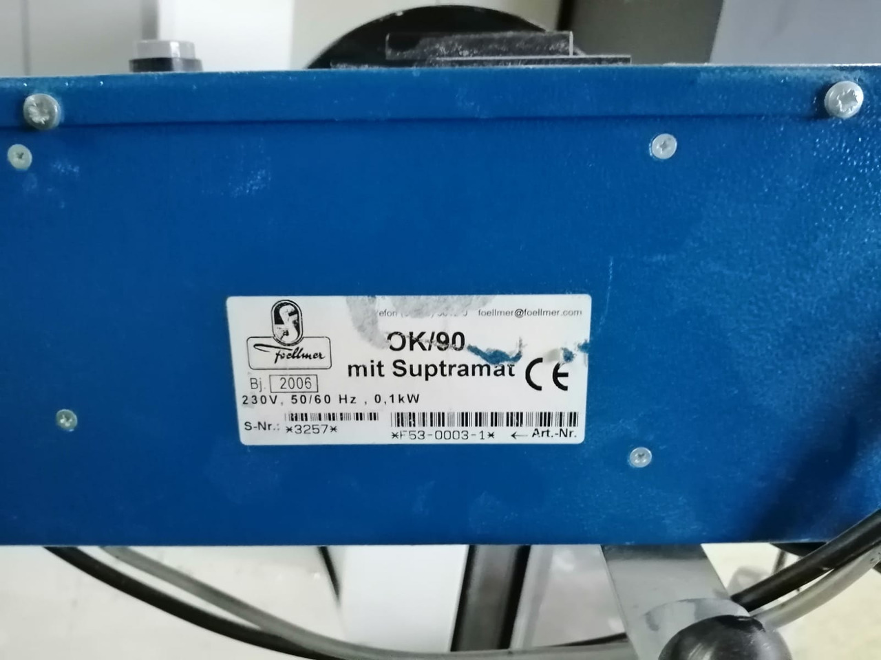 Foellmer OK 90 duplicator with Suptramat strip imposition unit - Máquina de impresión: foto 5 Foellmer OK 90 duplicator with Suptramat strip imposition unit - Máquina de impresión: foto 5