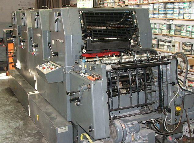 Heidelberg GTOVP-52 four-color offset press - Máquina offset: foto 1 Heidelberg GTOVP-52 four-color offset press - Máquina offset: foto 1
