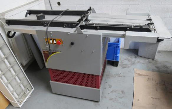 Morgana / Ernst Nagel 8000 underfloor suction feeder - Plegadora de papel: foto 1 Morgana / Ernst Nagel 8000 underfloor suction feeder - Plegadora de papel: foto 1