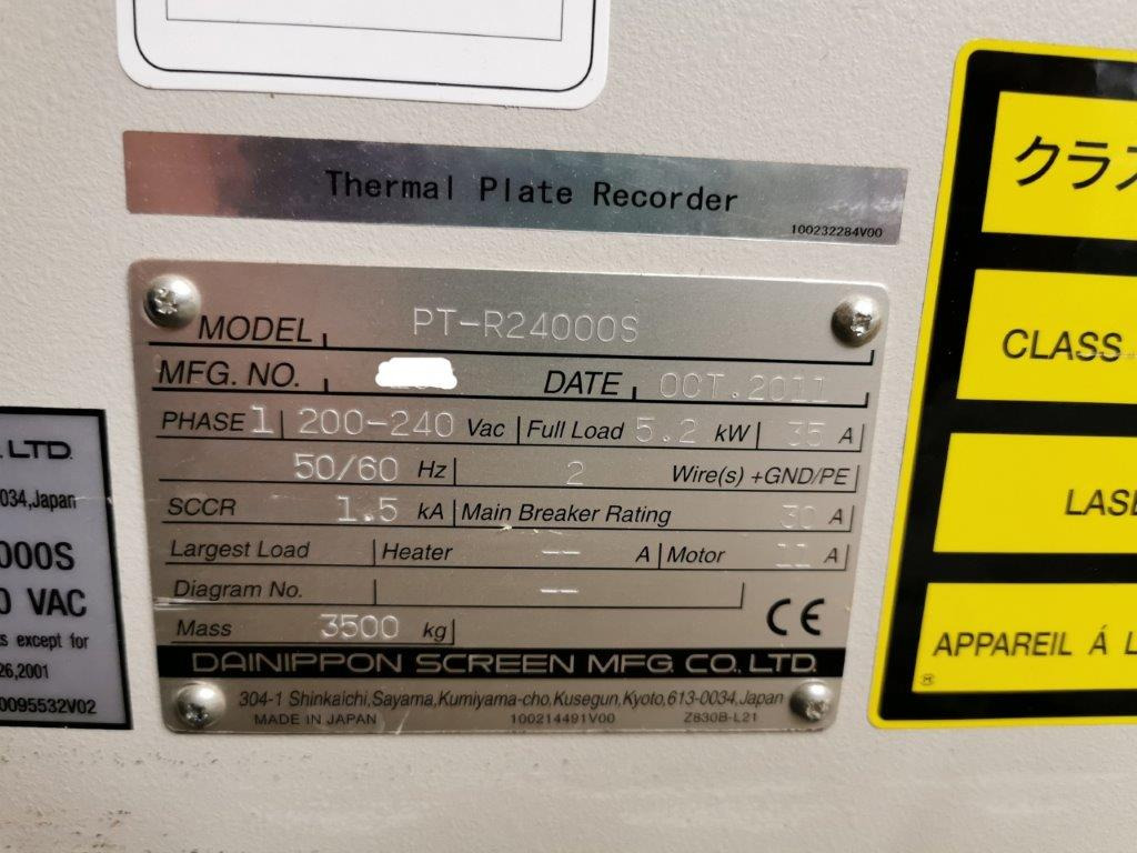 VlF sized 32-pages thermal CTP Agfa Avalon N 24-50 ( OEM Screen PlateRite Ultima 24000 S ) with 1 Bit Tiff catcher - Máquina de impresión: foto 2 VlF sized 32-pages thermal CTP Agfa Avalon N 24-50 ( OEM Screen PlateRite Ultima 24000 S ) with 1 Bit Tiff catcher - Máquina de impresión: foto 2