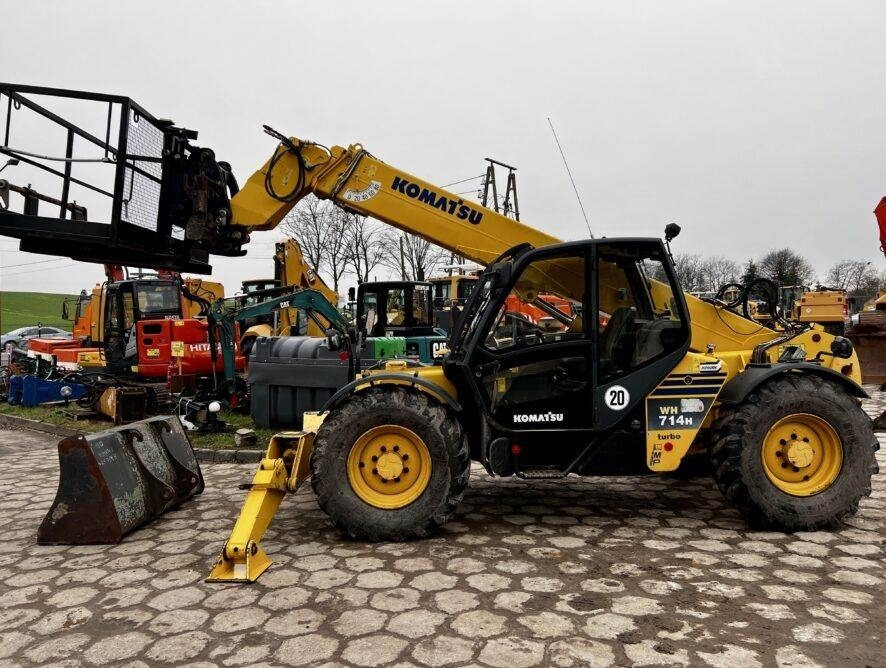 Komatsu WH714 H kosz - Manipulador telescópico: foto 4 Komatsu WH714 H kosz - Manipulador telescópico: foto 4