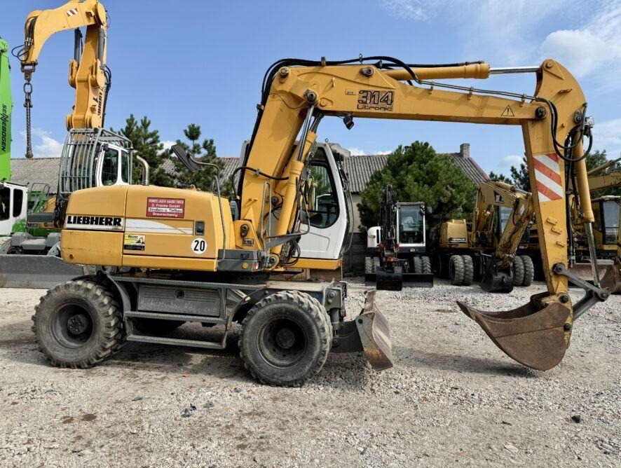 Liebherr A314 - Excavadora de ruedas: foto 4 Liebherr A314 - Excavadora de ruedas: foto 4