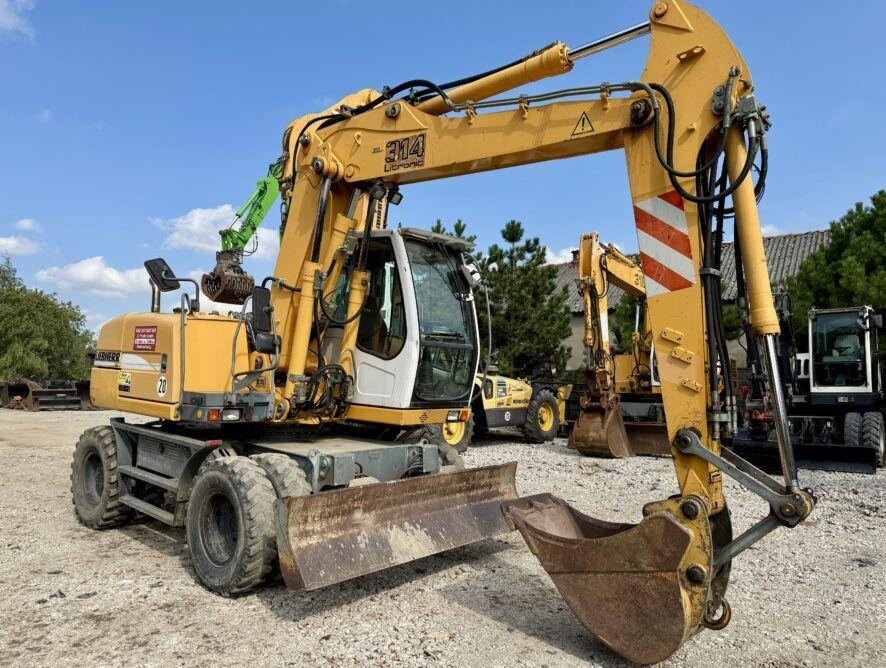 Liebherr A314 - Excavadora de ruedas: foto 5 Liebherr A314 - Excavadora de ruedas: foto 5