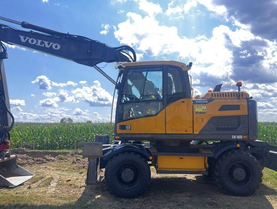 Volvo EW160D Rototilt - Excavadora de ruedas: foto 5 Volvo EW160D Rototilt - Excavadora de ruedas: foto 5
