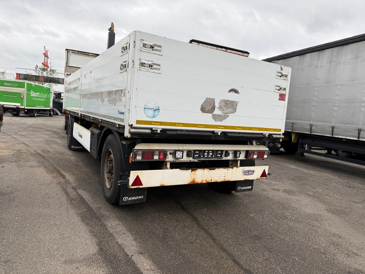 Krone AZ Baustoffe Alu BPW HU möglich - Remolque caja abierta: foto 3 Krone AZ Baustoffe Alu BPW HU möglich - Remolque caja abierta: foto 3