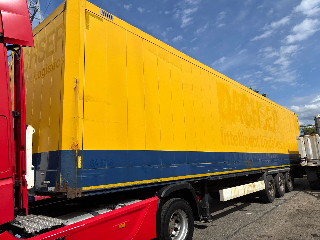 Krone SD Textilkoffer/Luft/Scheibe - Semirremolque caja cerrada: foto 2 Krone SD Textilkoffer/Luft/Scheibe - Semirremolque caja cerrada: foto 2