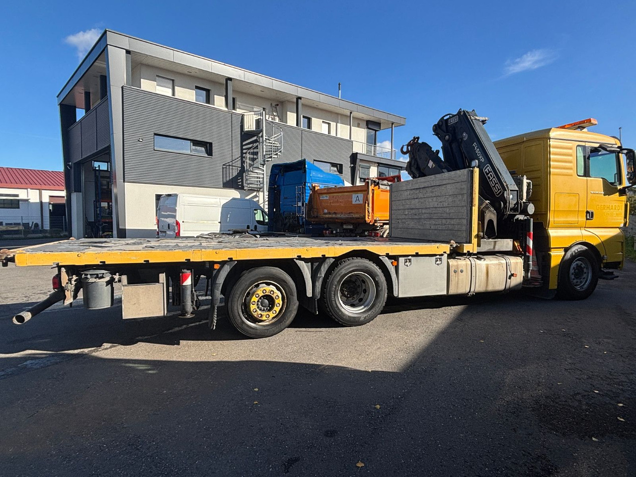 MAN TGX 26.440 FASSI F450XP Containeraufn./Lenkachse - Camión grúa: foto 2 MAN TGX 26.440 FASSI F450XP Containeraufn./Lenkachse - Camión grúa: foto 2