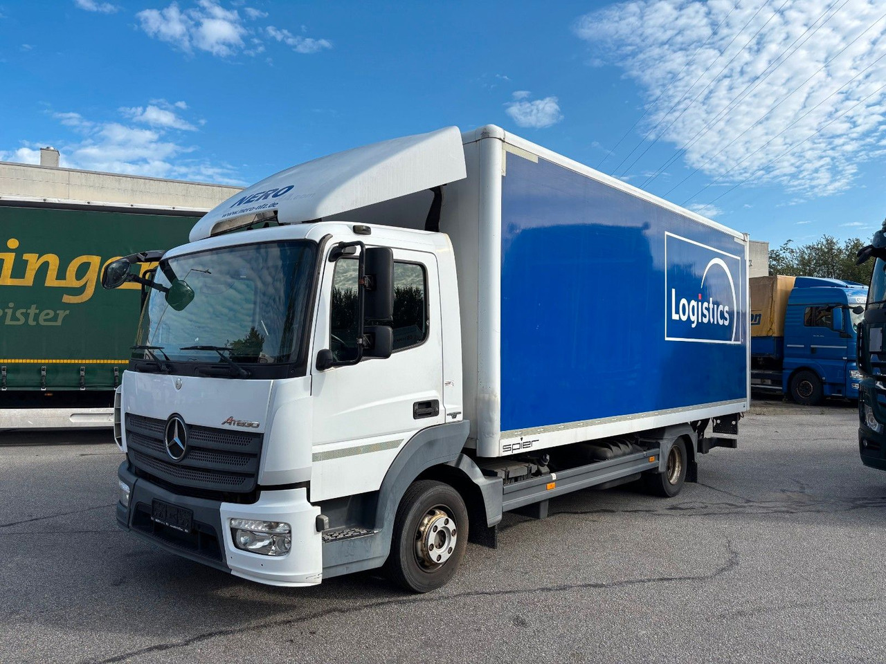 Mercedes-Benz Atego 821 Luft/LBW/EU6/Klima/Navi - Furgoneta caja cerrada: foto 1 Mercedes-Benz Atego 821 Luft/LBW/EU6/Klima/Navi - Furgoneta caja cerrada: foto 1