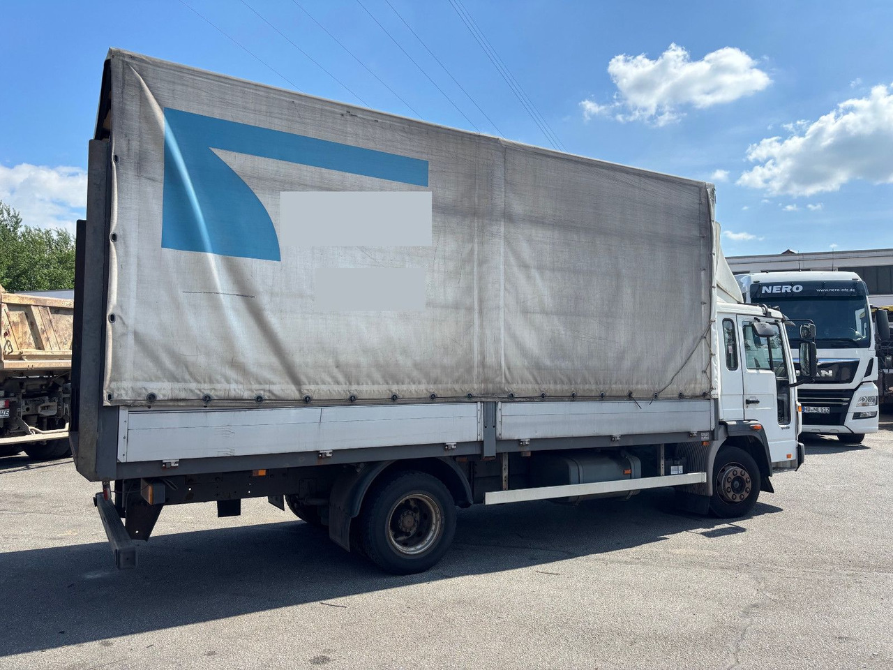 Volvo FL6 Klima/Luftfederung - Furgoneta con caja de lona: foto 4 Volvo FL6 Klima/Luftfederung - Furgoneta con caja de lona: foto 4
