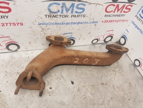 Massey Ferguson 65, 155, 158, 165 203 Engine Exhaust Manifold 732813m1, 37781721 - Colector de escape para Tractor: foto 2 Massey Ferguson 65, 155, 158, 165 203 Engine Exhaust Manifold 732813m1, 37781721 - Colector de escape para Tractor: foto 2