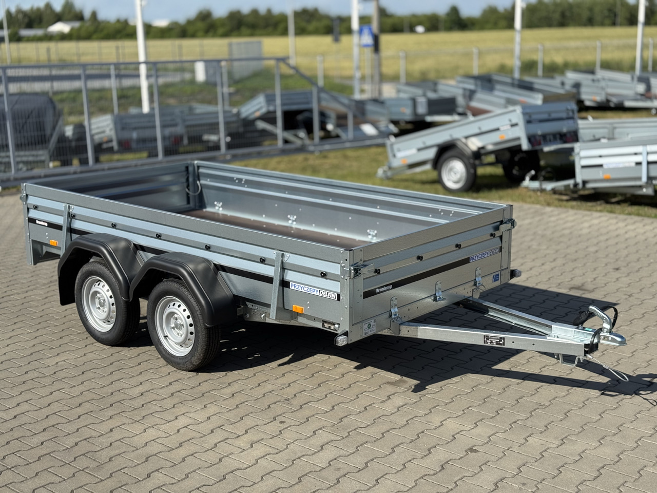 BRENDERUP 2300 STUB - przyczepa skrzyniowa 2 osie / 302 x 150 cm / 750 kg - Remolque caja abierta: foto 2 BRENDERUP 2300 STUB - przyczepa skrzyniowa 2 osie / 302 x 150 cm / 750 kg - Remolque caja abierta: foto 2