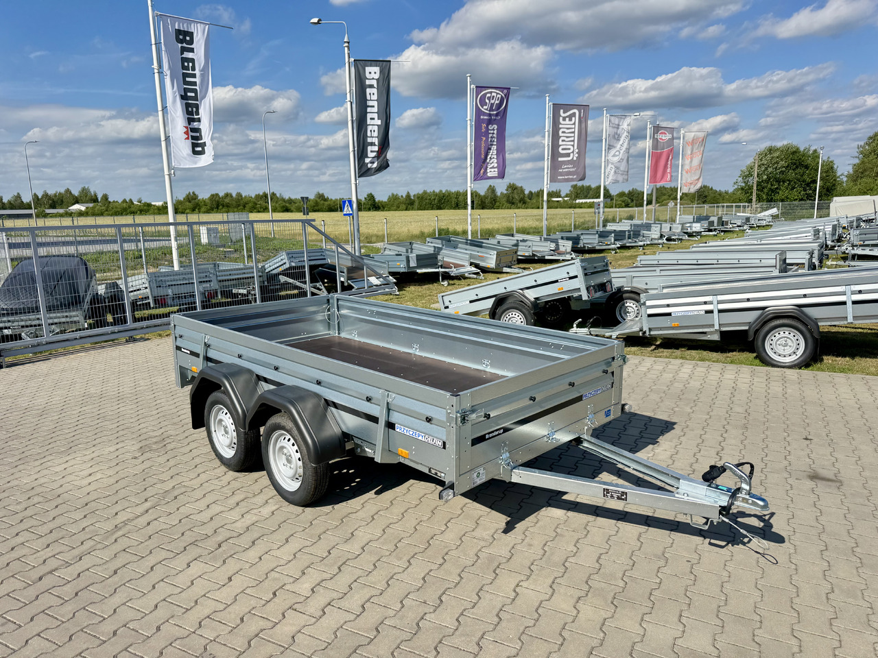 BRENDERUP 2300 STUB - przyczepa skrzyniowa 2 osie / 302 x 150 cm / 750 kg - Remolque caja abierta: foto 1 BRENDERUP 2300 STUB - przyczepa skrzyniowa 2 osie / 302 x 150 cm / 750 kg - Remolque caja abierta: foto 1